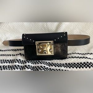 Steve Madden Black belt Bag New Size M